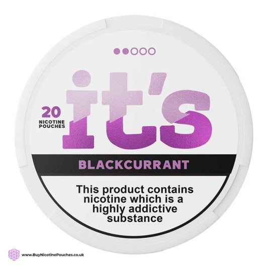 Blackcurrant Nicotine Pouches by Its 8MG
