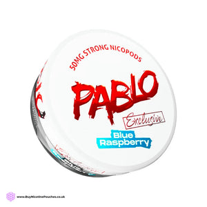 Blue Raspberry Nicotine Pouches by Pablo