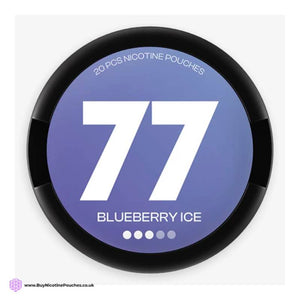 Blueberry Ice Nicotine Pouches By 77