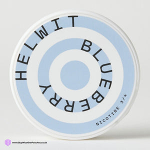 Blueberry Nicotine Pouches by Helwit 9MG