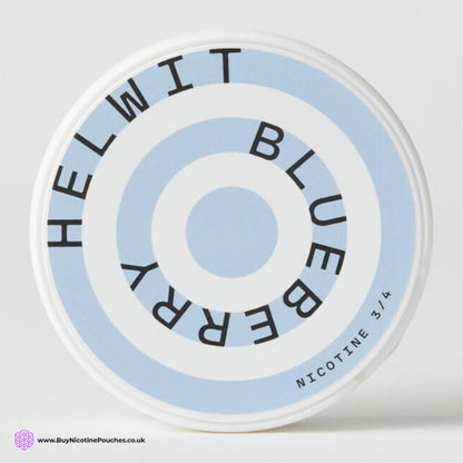 Blueberry Nicotine Pouches by Helwit 9MG
