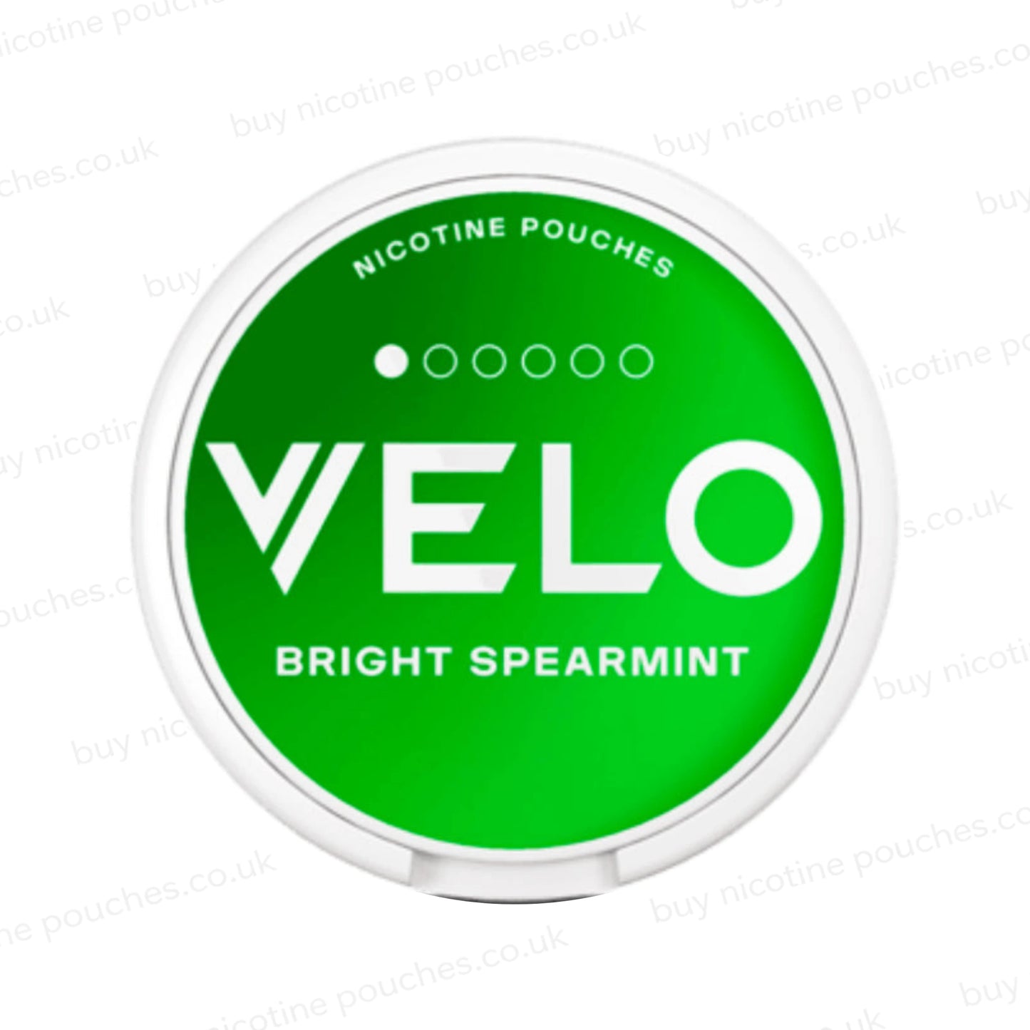 Bright Spearmint Mini Nicotine Pouches by Velo