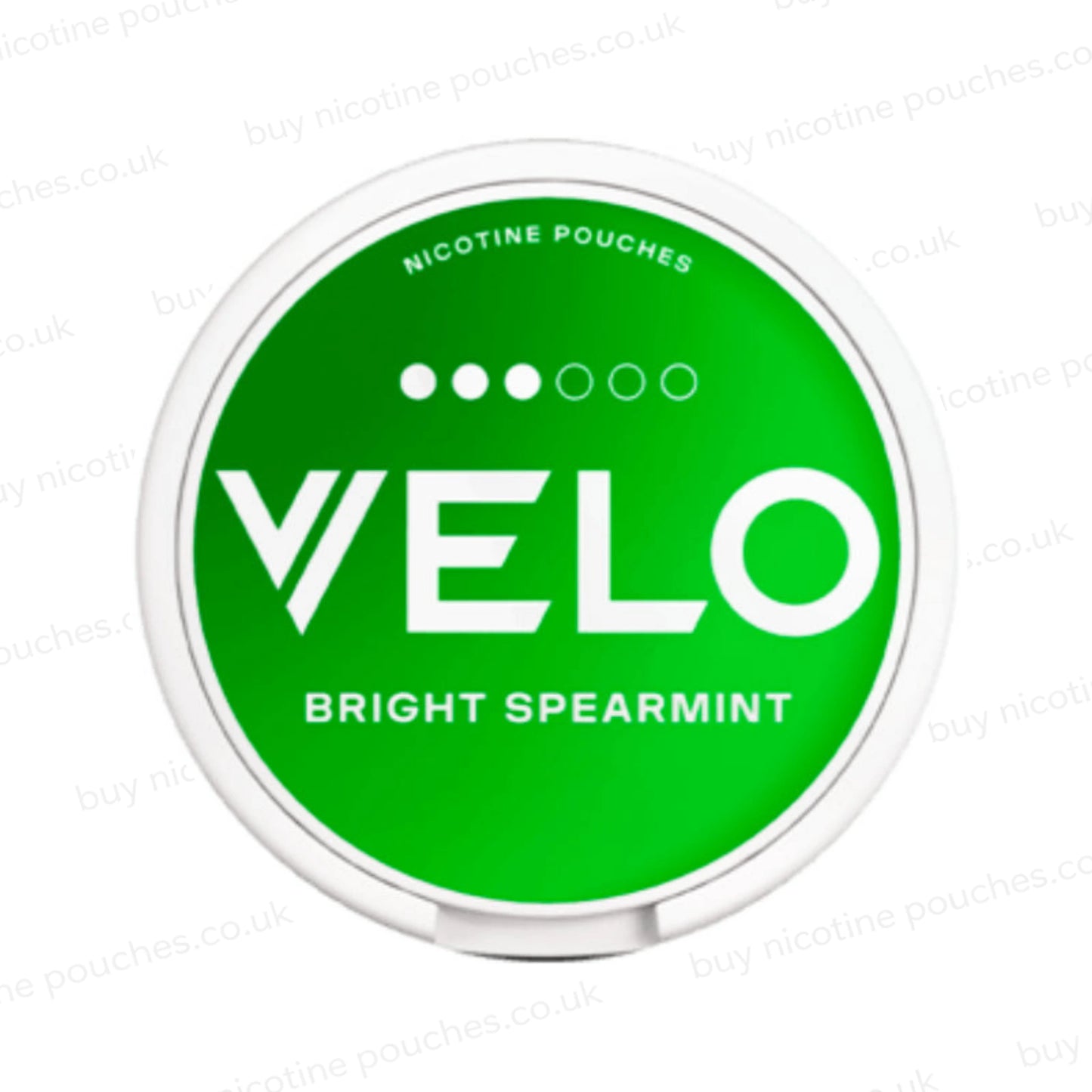 Bright Spearmint Nicotine Pouches by Velo