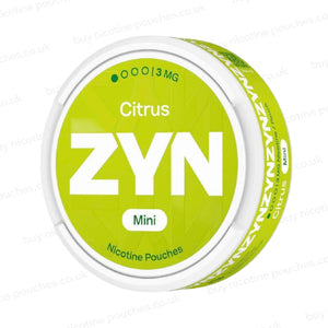 Citrus Mini Nicotine Pouches By ZYN