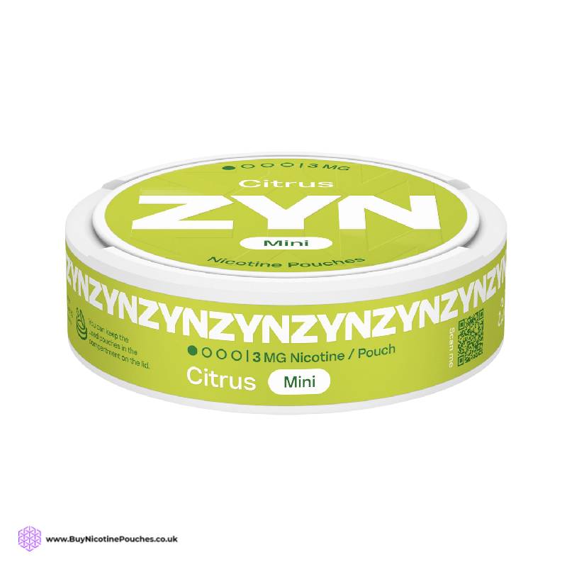 Citrus Mini Nicotine Pouches By ZYN 2