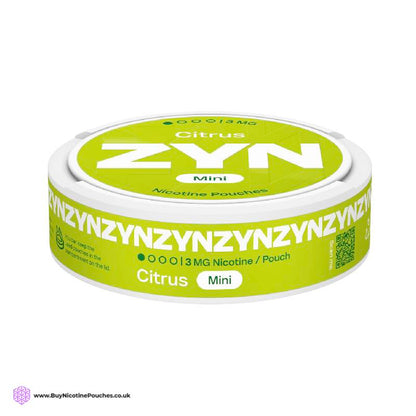 Citrus Mini Nicotine Pouches By ZYN 2