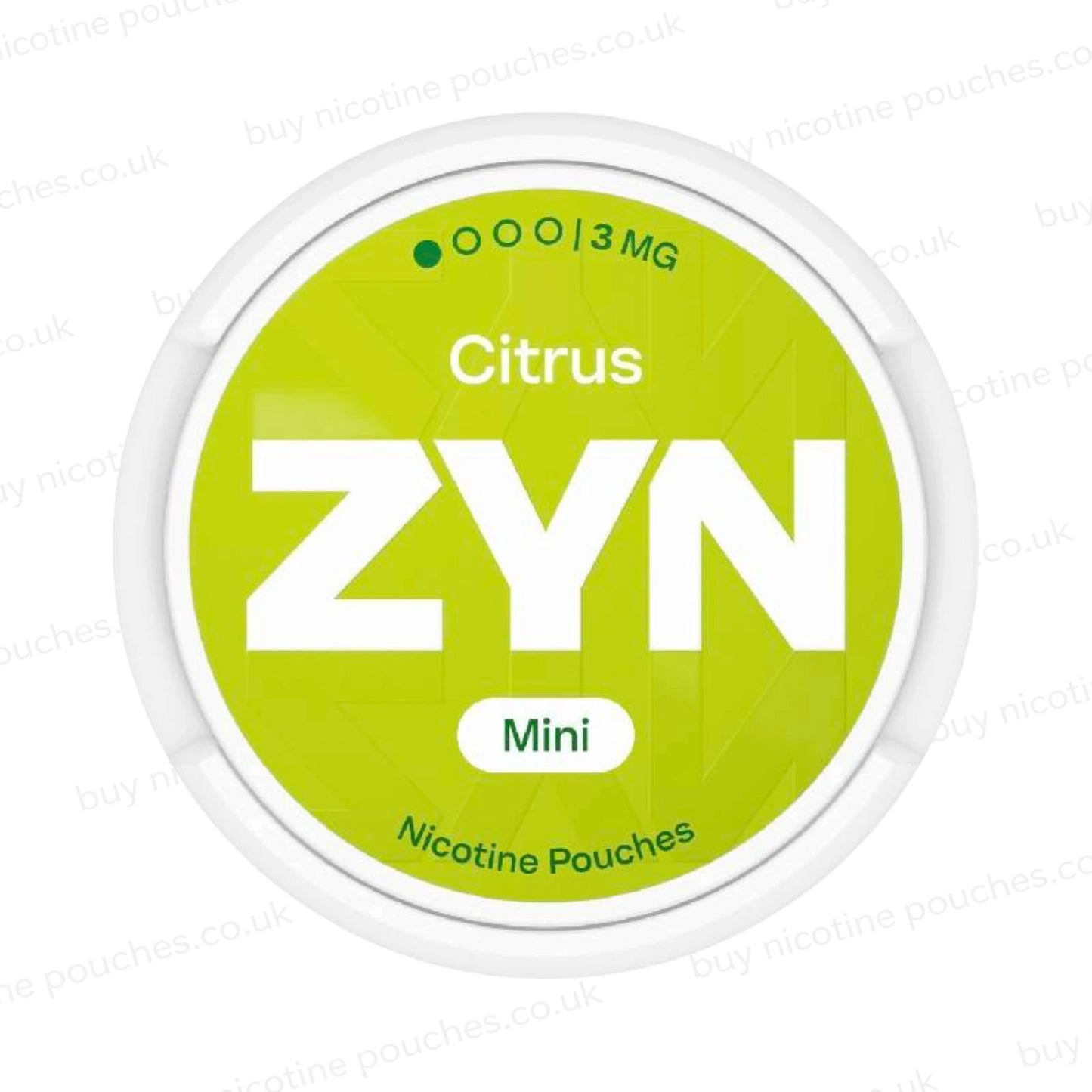 Citrus Mini Nicotine Pouches By ZYN