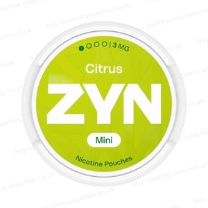 Citrus Mini Nicotine Pouches By ZYN
