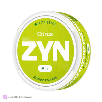 Citrus Mini Nicotine Pouches By ZYN 3
