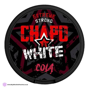 Cola Danger Strong Nicotine Pouches by Chapo White