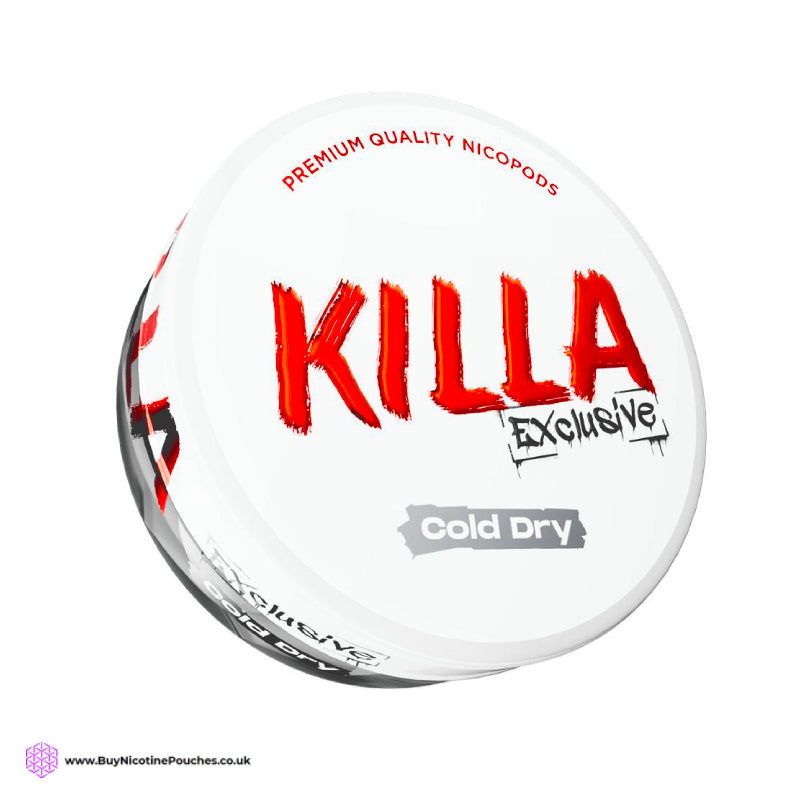 Cold Dry Nicotine Pouches by Killa
