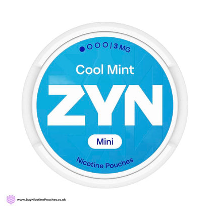 Cool Mint Mini Nicotine Pouches by ZYN