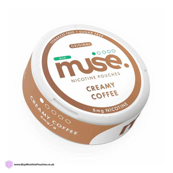 Creamy Coffee Nicotine Pouches by Muse 6MG