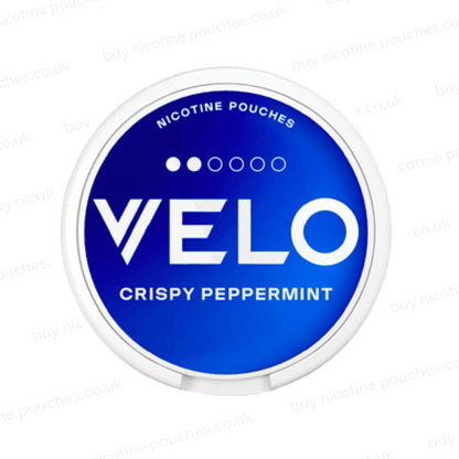 Crispy Peppermint Nicotine Pouches by Velo