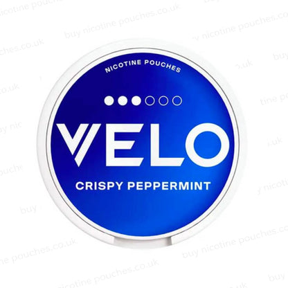 Crispy Peppermint Nicotine Pouches by Velo
