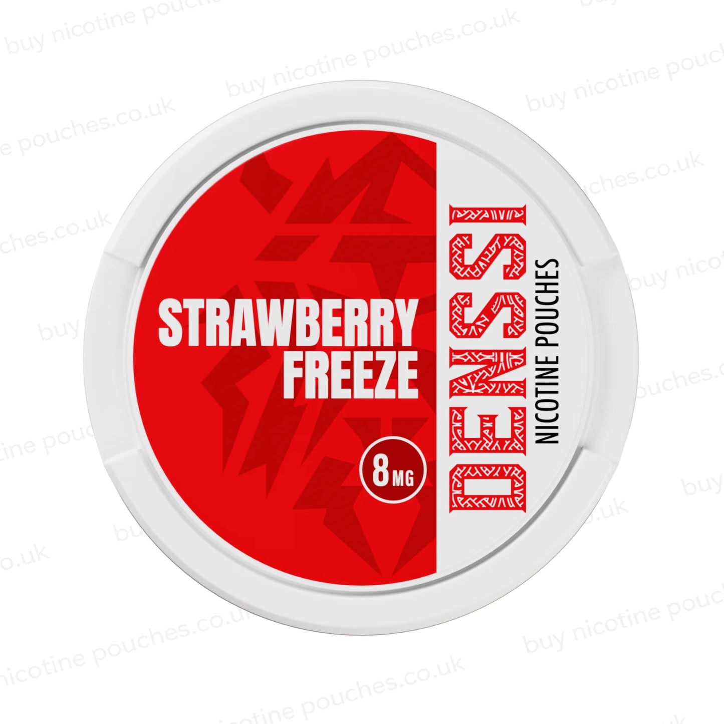 DENSSI Strawberry Freeze Nicotine Pouches 8MG