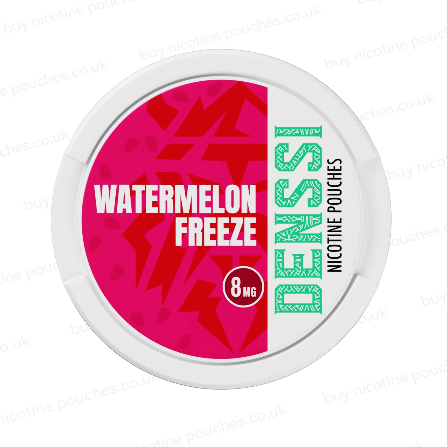 DENSSI Watermelon Freeze Nicotine Pouches 8mg