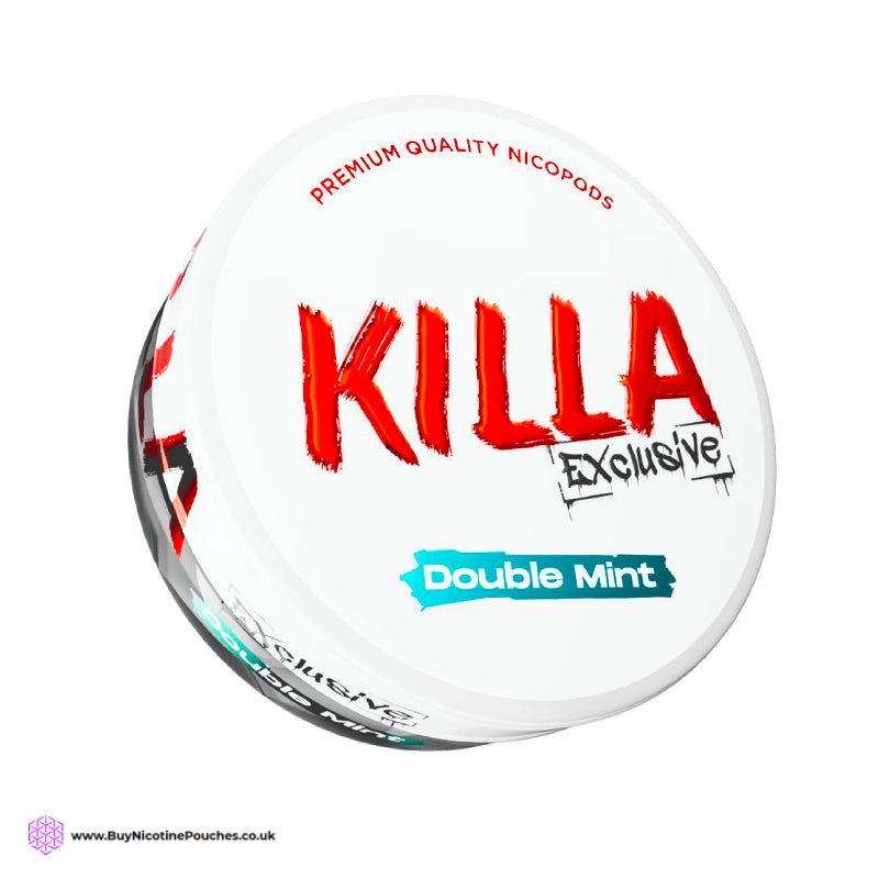 Double Mint Nicotine Pouches by Killa