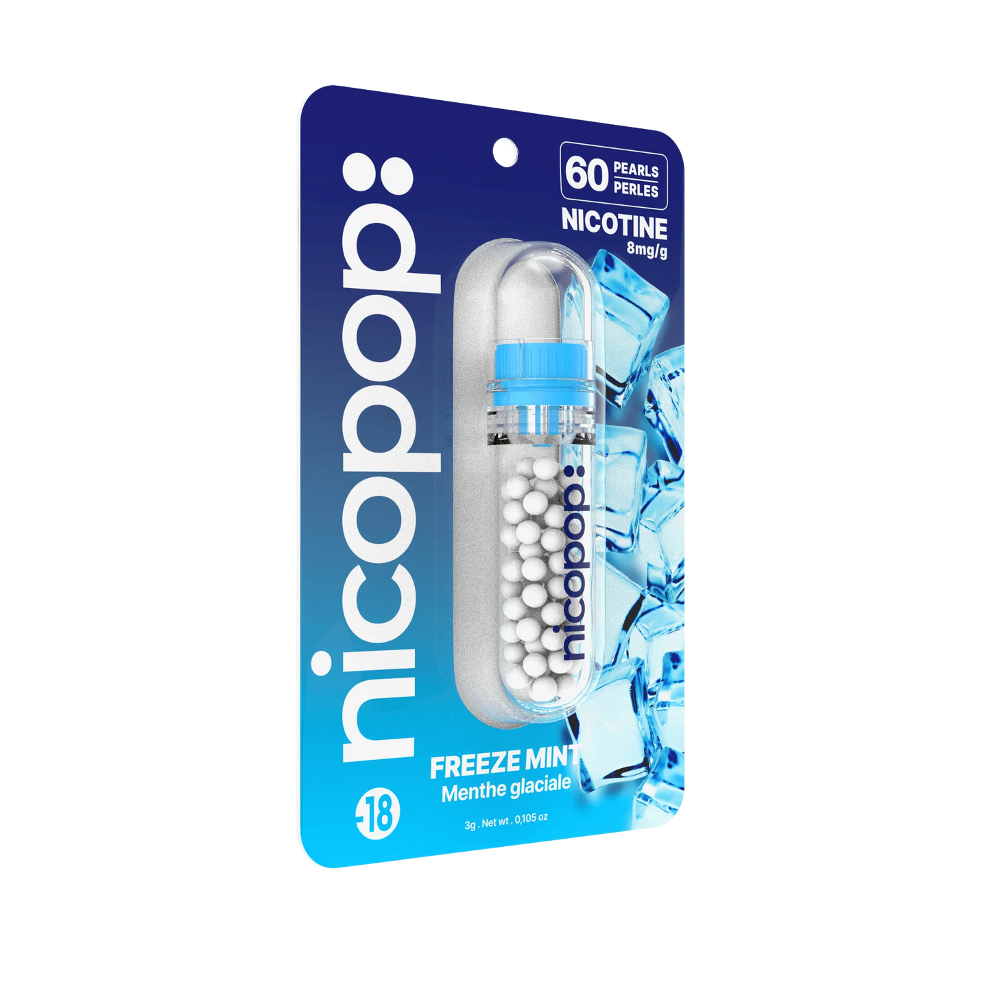Freeze Mint Nicotine Pearls by Nicopop