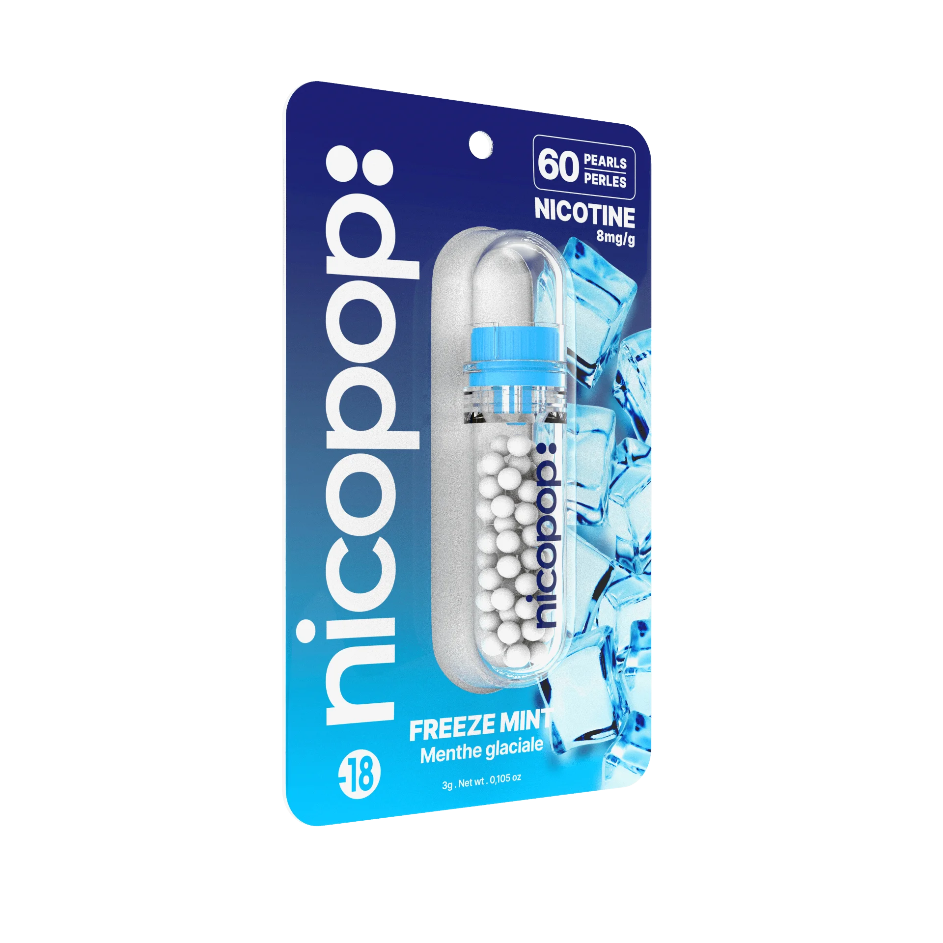 Freeze Mint Nicotine Pearls by Nicopop