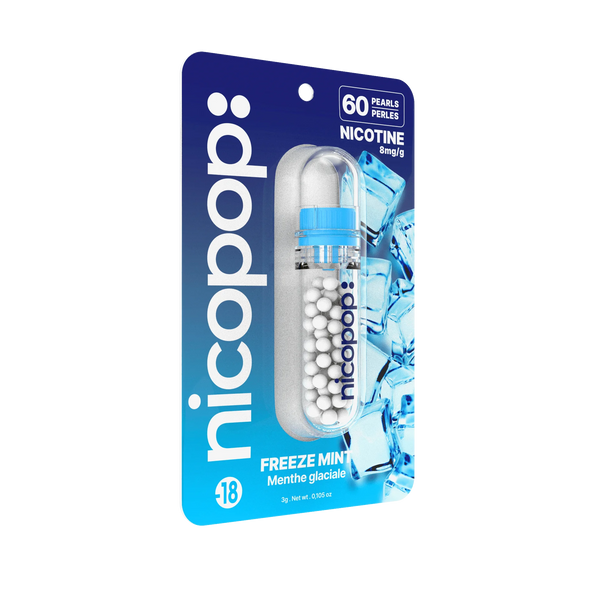 Freeze Mint Nicotine Pearls by Nicopop