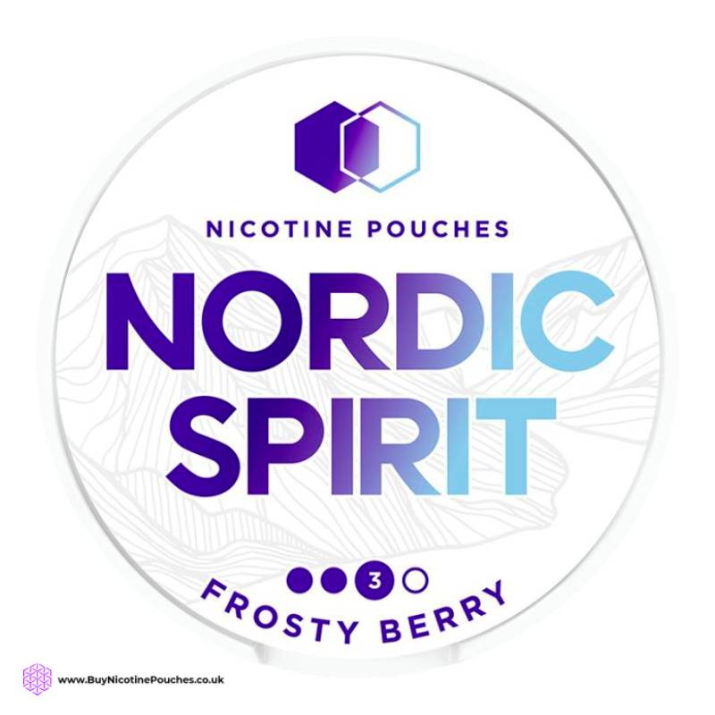Frosty Berry 3dots Nicotine Pouches by Nordic Spirit