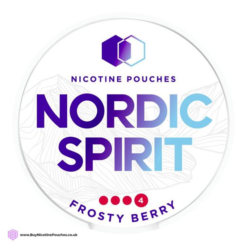 Frosty Berry 4dots Nicotine Pouches by Nordic Spirit