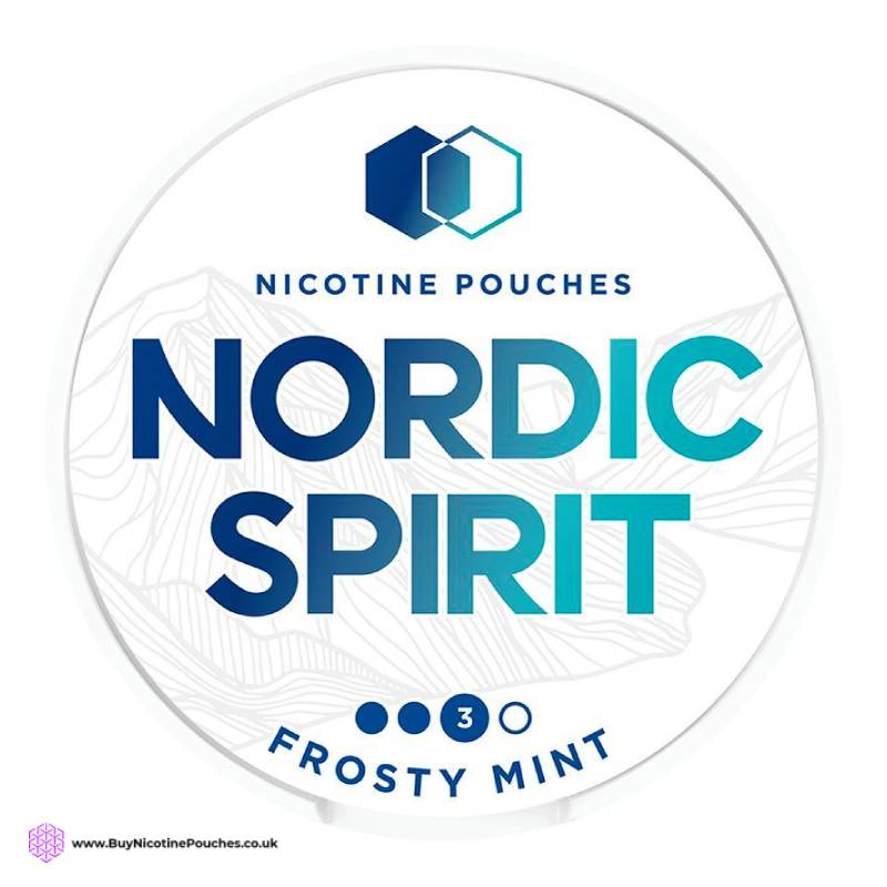Frosty Mint 3dots Nicotine Pouches by Nordic Spirit