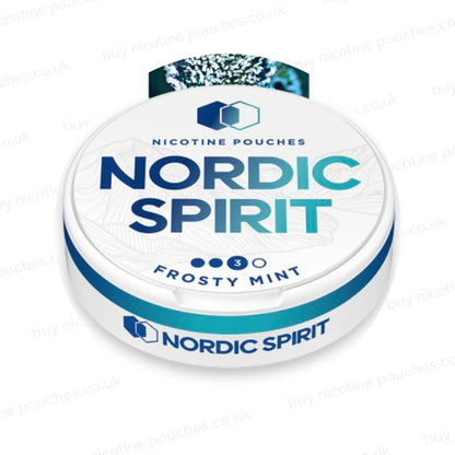 Frosty Mint Nicotine Pouches by Nordic Spirit