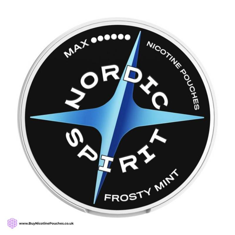 Frosty Mint Max Nicotine Pouches by Nordic Spirit