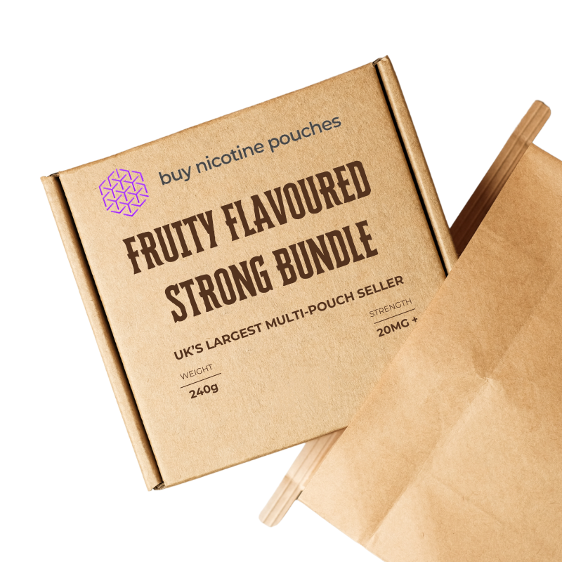 Fruity Flavoured Strong Nicotine Pouches Bundle