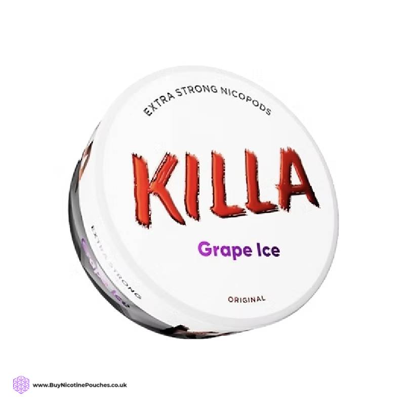 Grape Ice Nicotine Pouches by Killa