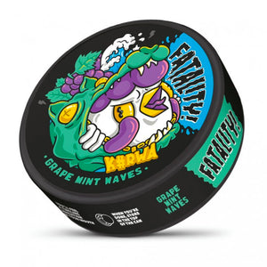 Grape Mint Waves Fatality Nicotine Pouches by KURWA 36MG