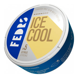Ice Cool Citrus Nicotine Pouches by FEDRS 30MG