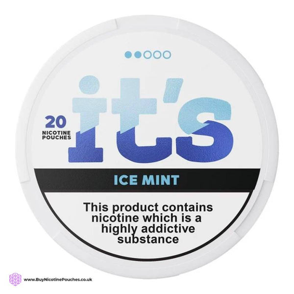 Ice Mint Nicotine Pouches by Its 8MG