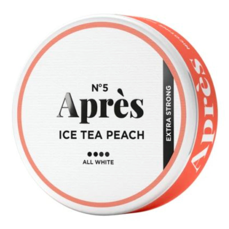 Ice Tea Peach Nicotine Pouches by Après 15MG