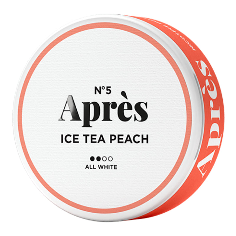 Ice Tea Peach Nicotine Pouches by Après 8MG