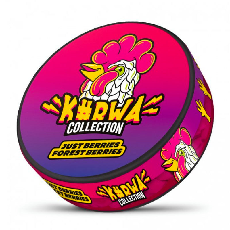 Just Berries Forest Berries Collection Nicotine Pouches by KURWA 19.6MG