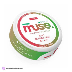 Kiwi Passionfruit Guava Nicotine Pouches by Muse 18MG