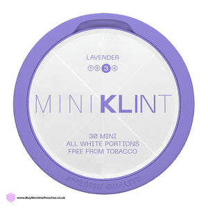 Lavender Mini Nicotine Pouches by Klint 16MG