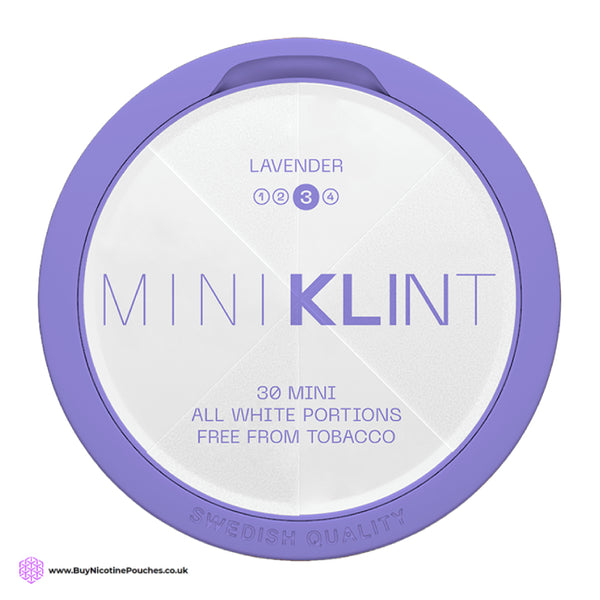 Lavender Mini Nicotine Pouches by Klint 16MG