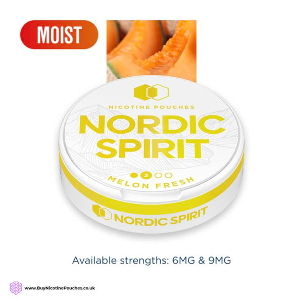 Melon Fresh Nicotine Pouches by Nordic Spirit