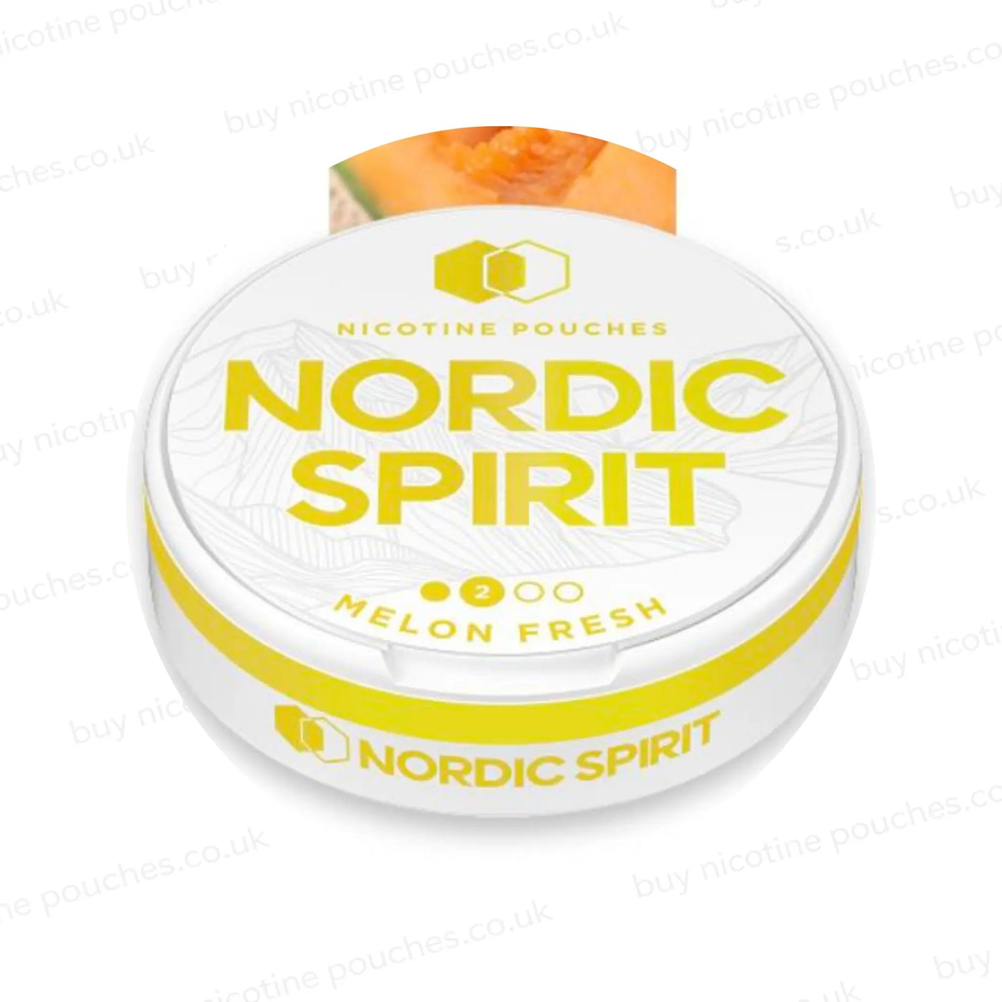 Melon Fresh Nicotine Pouches by Nordic Spirit