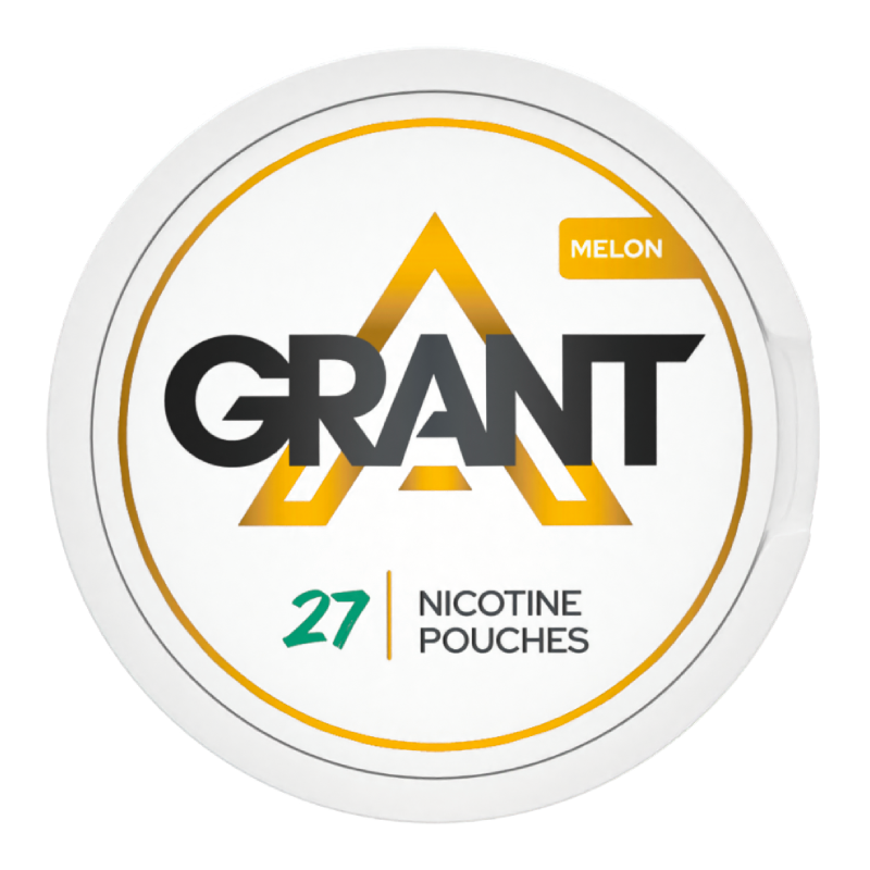 Melon Nicotine Pouches by Grant SNUS 25MG