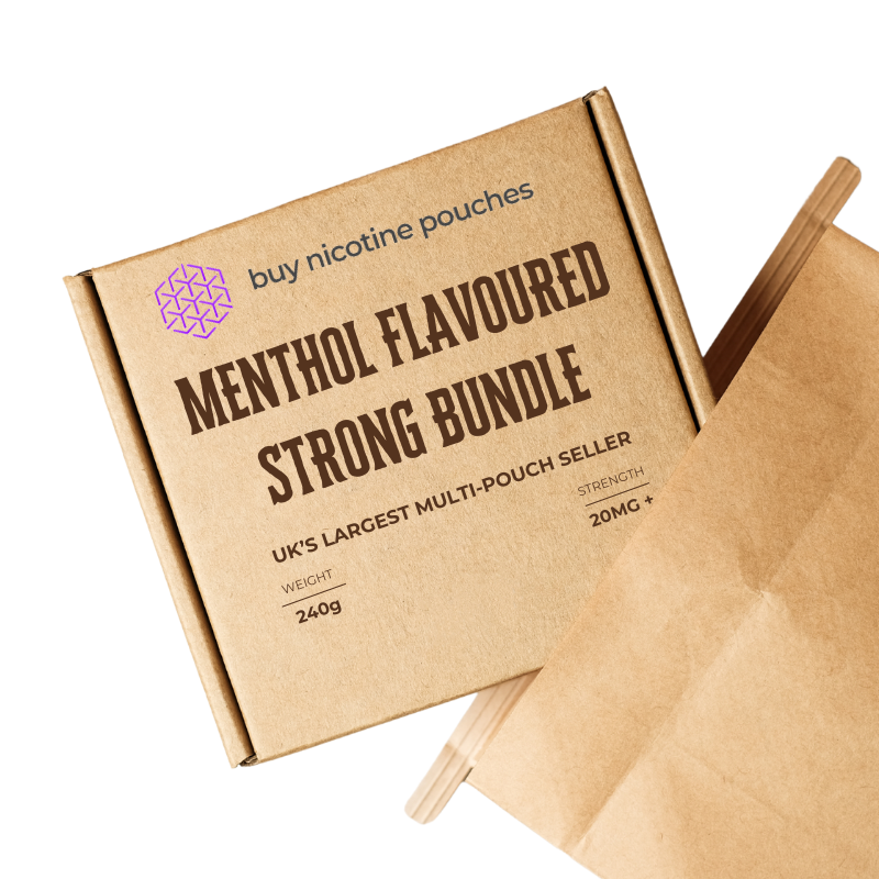 Menthol Flavoured Strong Nicotine Pouches Bundle