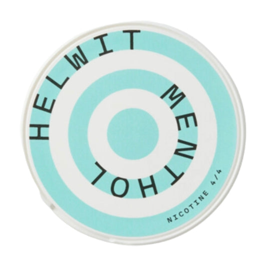 Menthol Nicotine Pouches by Helwit 12MG