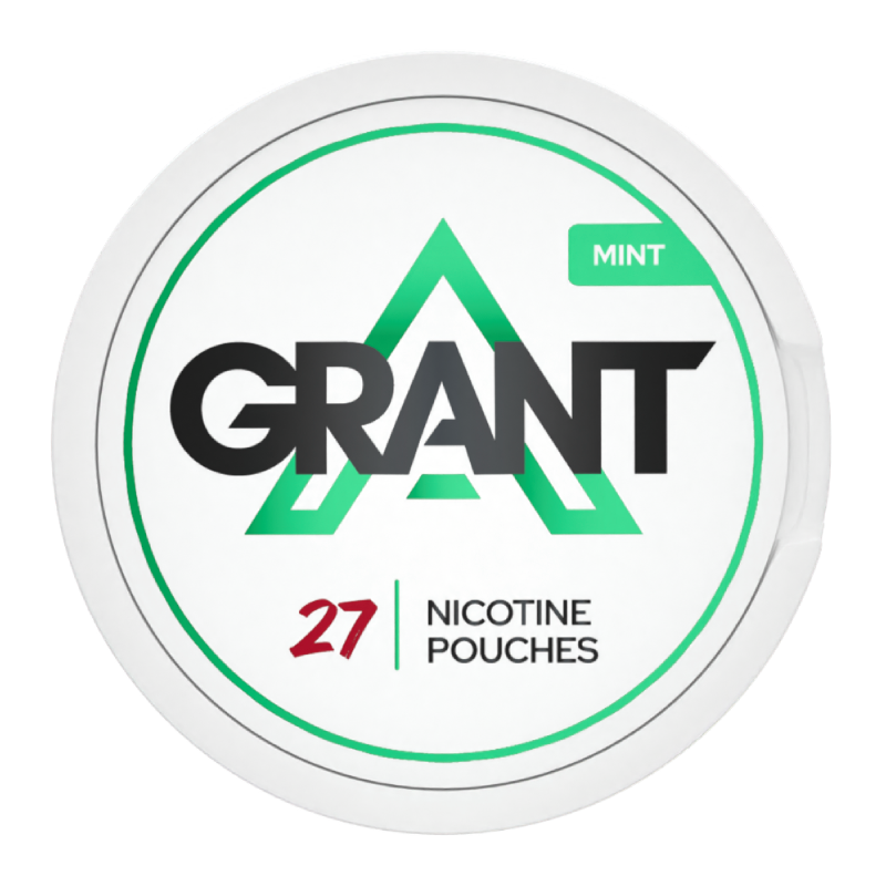 Mint Nicotine Pouches by Grant SNUS 18mg