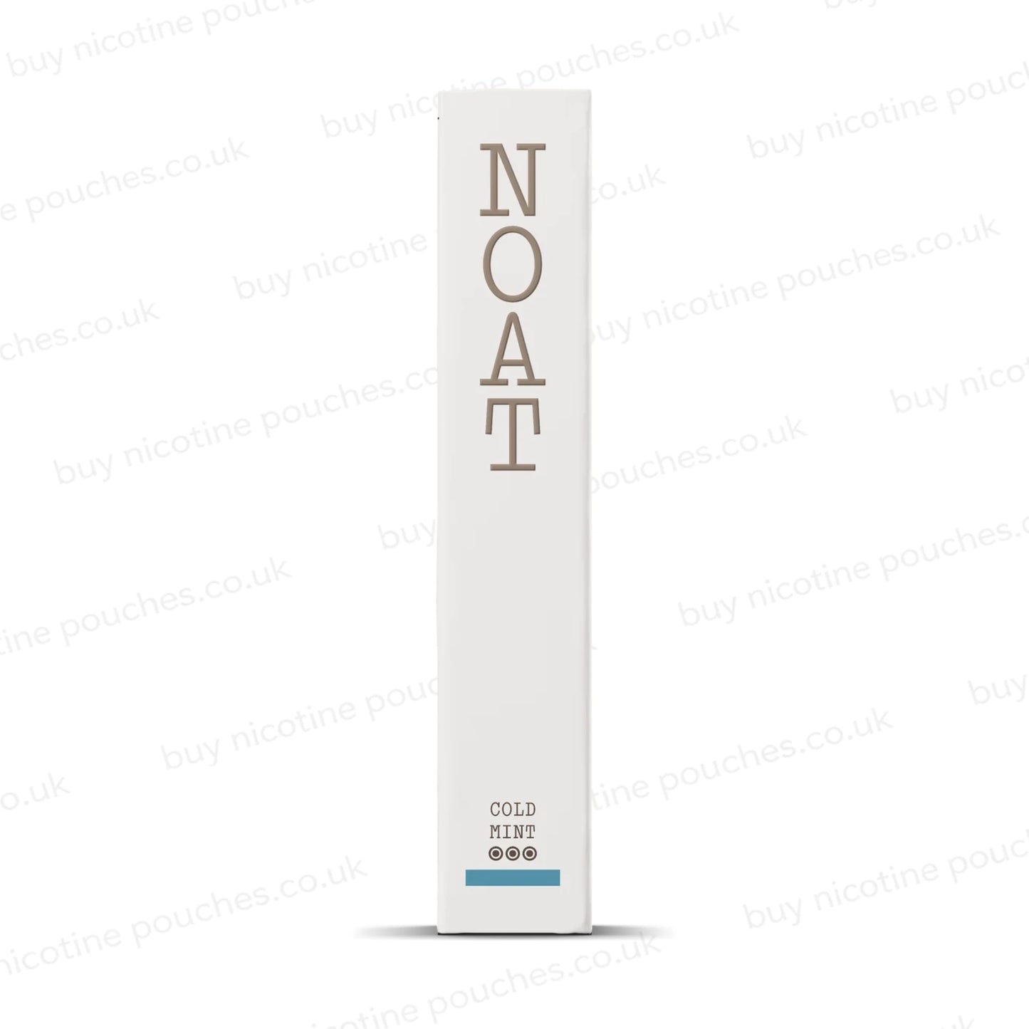 'NOAT Cold Mint' branded product on a white background