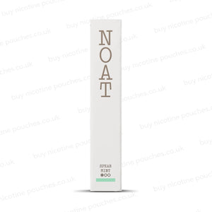 'NOAT Spearmint' branded product on a white background.