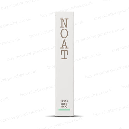 'NOAT Spearmint' branded product on a white background.